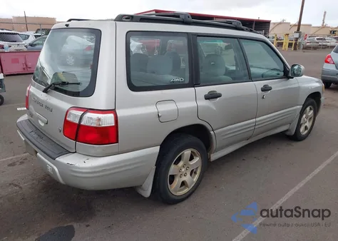 2001 Subaru Forester S из США, поврежденный, VIN JF1SF65661H702498
